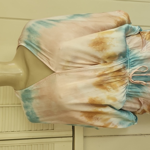 YOUNG FABULOUS  & BROKE ASHBY TIE DYE ROMPER XS - Picture 3 of 9